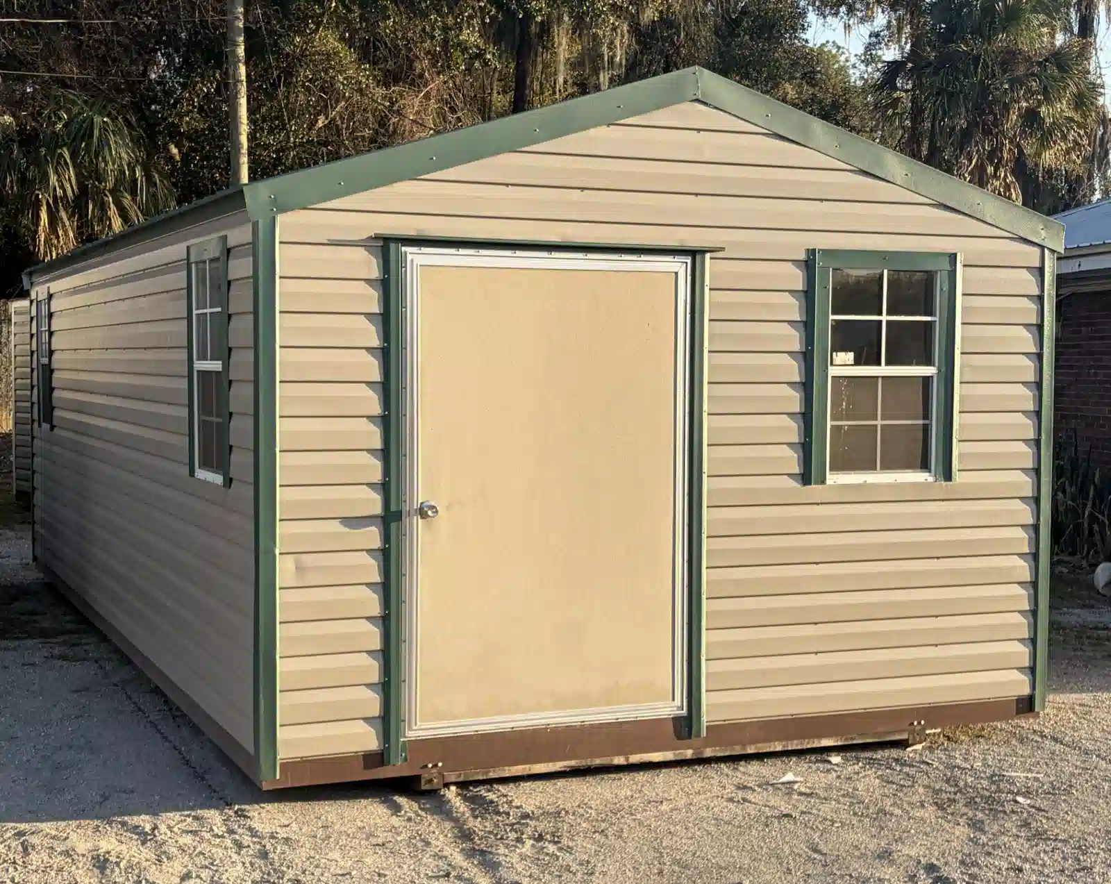 Shed available for financing
